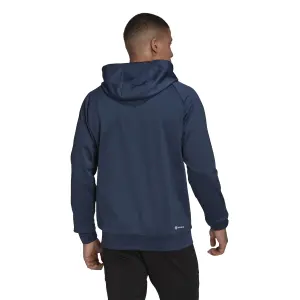 Hooded sweatshirt met groot logo adidas Aeroready Game and Go image-4