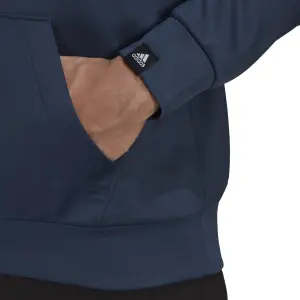 Hooded sweatshirt met groot logo adidas Aeroready Game and Go image-5