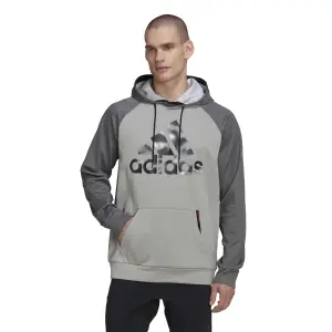 Logo hoodie adidas Aeroready Game and Go Camo image-1