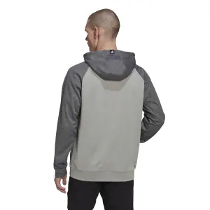 Logo hoodie adidas Aeroready Game and Go Camo image-4