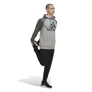 Logo hoodie adidas Aeroready Game and Go Camo image-3