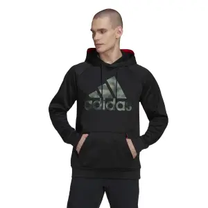 Kapuzenpullover mit Logo adidas Aeroready Game and Go Camo image-1
