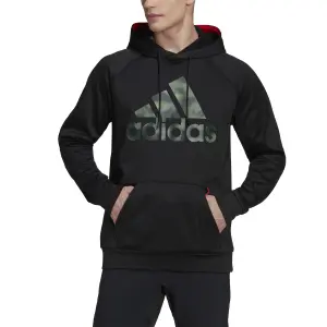 Kapuzenpullover mit Logo adidas Aeroready Game and Go Camo image-2