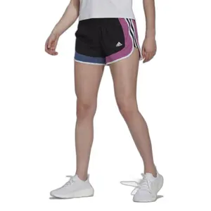 Calções para mulheres adidas Marathon 20 Colourblock image-1