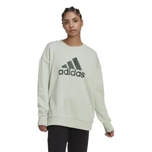 Sweatshirt med tryk til kvinder adidas Future Icons image-1