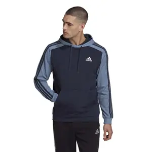 Sweatshirt med hætte i fleeceblanding adidas Essentials image-1