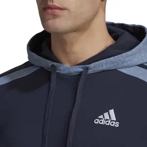 Sweatshirt med hætte i fleeceblanding adidas Essentials image-5