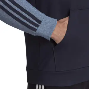 Sweatshirt med hætte i fleeceblanding adidas Essentials image-6
