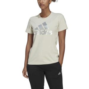 T-shirt com logótipo feminino adidas Loungewear Essentials image-3