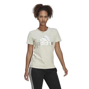 T-shirt com logótipo feminino adidas Loungewear Essentials image-1