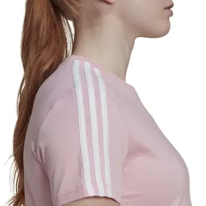 Loose-fitting short T-shirt with 3 stripes adidas Essentials image-6