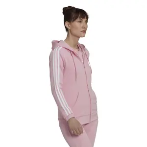 Sweatshirt mit Reißverschluss aus Fleece mit 3 Streifen, Damen adidas Essentials image-6
