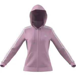 Sweatshirt mit Reißverschluss aus Fleece mit 3 Streifen, Damen adidas Essentials image-1