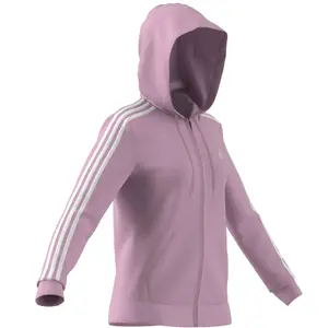 Sweatshirt mit Reißverschluss aus Fleece mit 3 Streifen, Damen adidas Essentials image-2