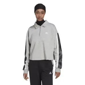 Sweatshirt with fine stripes for women adidas Essentials image-1