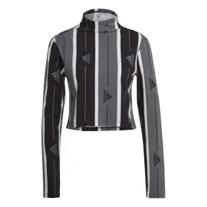 Camiseta de mujer con estampado de rayas adidas Essentials image-0