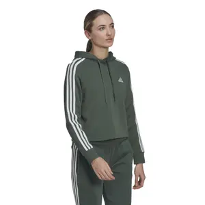 Kort sweatshirt med 3 striber til kvinder adidas Essentials image-2