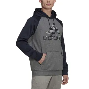 Hoodie mit Logo adidas Aeroready Game and Go Camo image-2