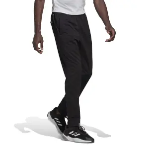 Calças de jogging justas com pequeno logo adidas Aeroready Game and Go image-3