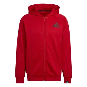 Hooded sweatshirt met klein logo adidas Aeroready Game and Go image-0