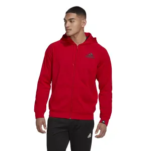 Hooded sweatshirt met klein logo adidas Aeroready Game and Go image-1