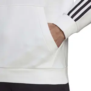 Huvtröja i fleece med 3 ränder adidas Essentials image-6