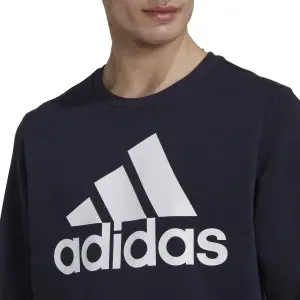 Stor sweatshirt med logo adidas Essentials image-5