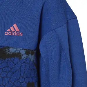 Loose sweatshirt girl adidas Power image-3