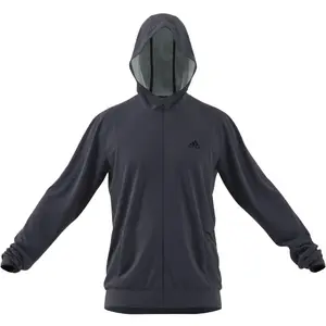 Vollständig mit Reißverschluss versehenes Kapuzensweatshirt adidas Aeroready Yoga image-0