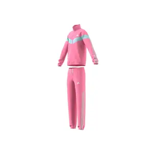 Trainingsanzug aus Polyester mit Farbblöcken Mädchen adidas Aeroready image-5