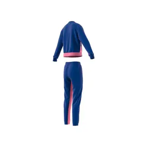 Trainingsanzug aus Baumwolle mit Sportabzeichen, Mädchen adidas image-3