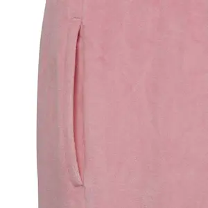 Calças de fato de treino para menina adidas 45 Lounge Velour Regular image-3