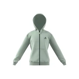 Dziewczęca welurowa bluza z kapturem adidas Lounge image-1