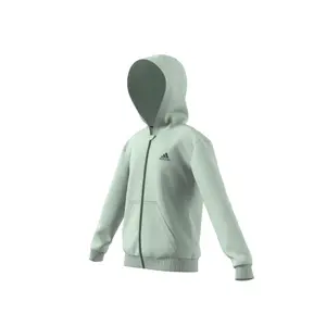 Dziewczęca welurowa bluza z kapturem adidas Lounge image-3