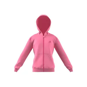 Hættetrøje i velour til piger adidas Lounge image-6