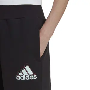 Pantaloni da jogging con logo multicolore donna adidas Essentials image-4