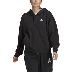 Women's multicolored logo zip-up hoodie adidas Essentials image-3