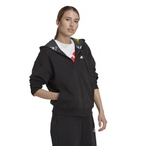 Women's multicolored logo zip-up hoodie adidas Essentials image-2