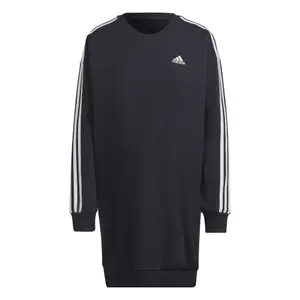 Vestido de mujer con cuello redondo de 3 rayas adidas Essentials image-0