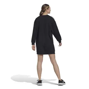 Vestido de mujer con cuello redondo de 3 rayas adidas Essentials image-1