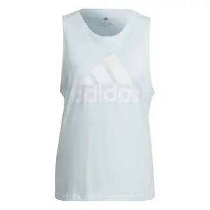 Camiseta de tirantes con logo para mujer adidas Essentials image-3