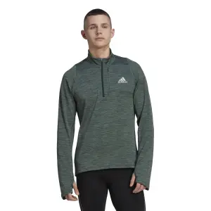 Warmes Sweatshirt 3 Bars 1/2 Zip adidas Run Icons image-1