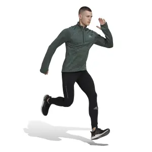 Warmes Sweatshirt 3 Bars 1/2 Zip adidas Run Icons image-3