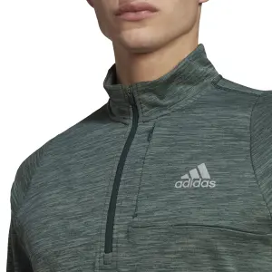 Warmes Sweatshirt 3 Bars 1/2 Zip adidas Run Icons image-4
