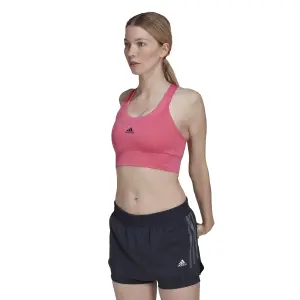 Reggiseno a medio sostegno con tasca da donna adidas Running image-1