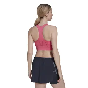 Reggiseno a medio sostegno con tasca da donna adidas Running image-3