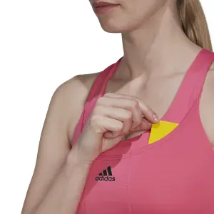 Reggiseno a medio sostegno con tasca da donna adidas Running image-5