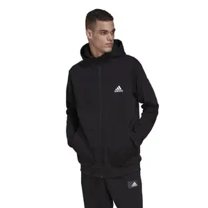 Sweatshirt mit Reißverschluss aus Fleece adidas Essentials for Gameday image-4