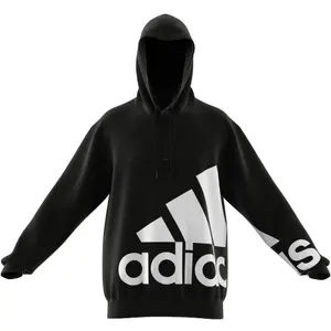 Fleece-sweatshirt med logo adidas Essentials Giant image-2