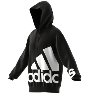 Fleece-sweatshirt med logo adidas Essentials Giant image-5